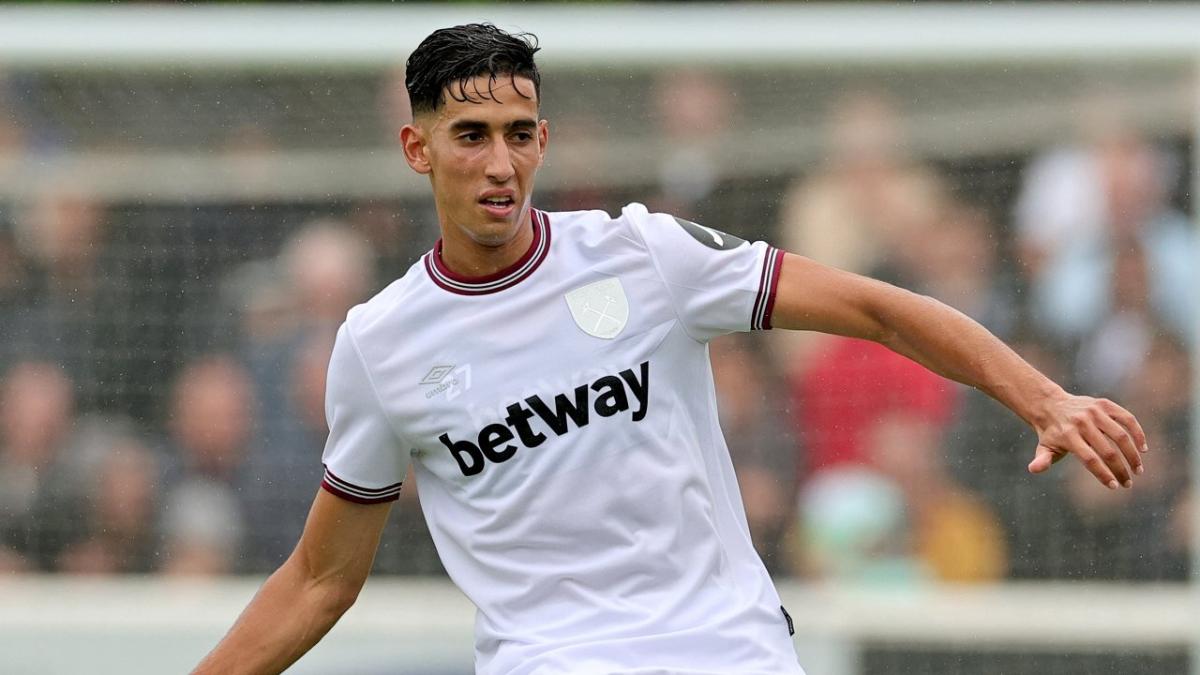 West Ham defender Nayef Aguerd is good in the air from set pieces
